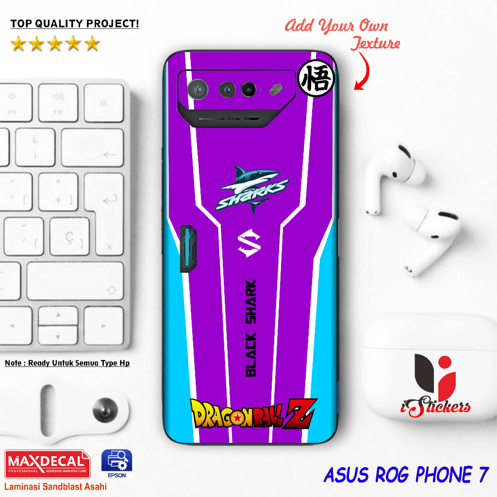 

*PromoTerjangkau* Rog Phone 7 Garskin Wrap Stiker Premium / X Casing Case COD