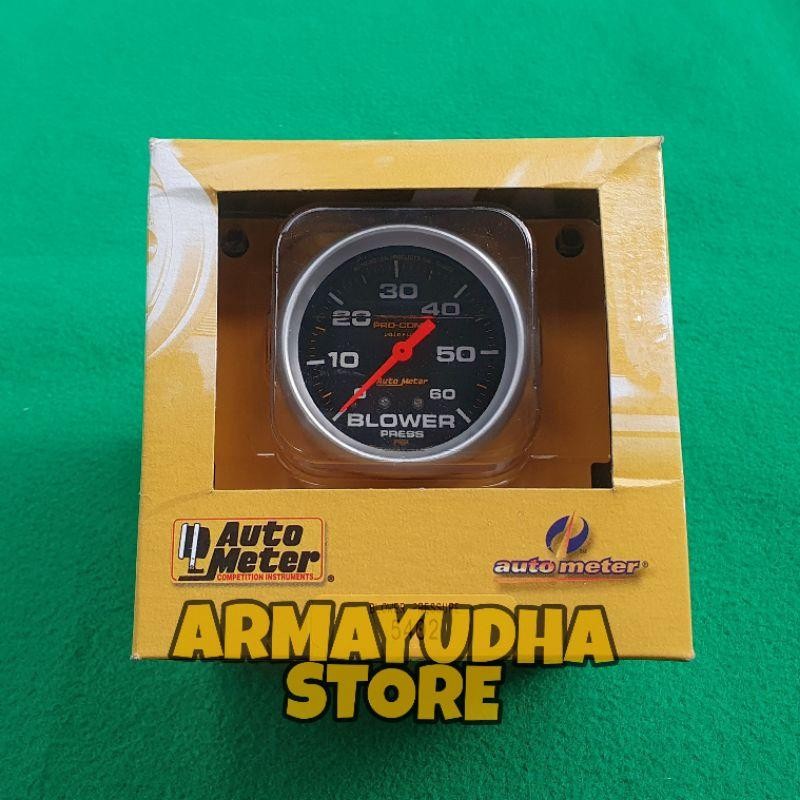 Boost Meter Autometer Diesel Original Innova Pajero Fortuner 60 Psi