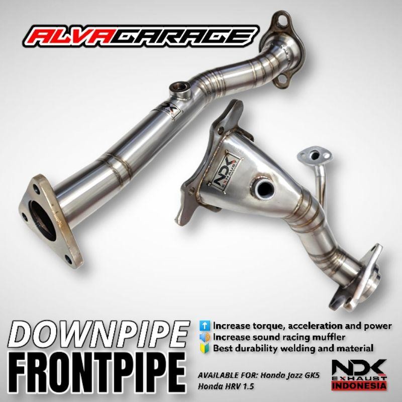Downpipe Frontpipe Ndk Exhaust Honda Jazz Gk5 Ge8 Brio Ndk Exhaust Performa Terbaik