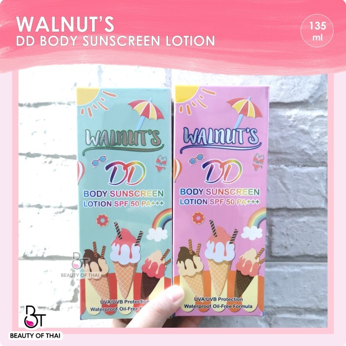 Dd Walnut Body Sunscreen Lotion Spf50 Pa+++ - Dd Body Sunscreen Lotion