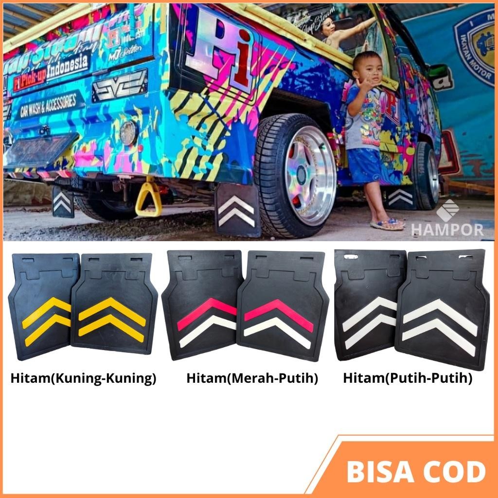 Karpet Karet Pelindung Cipratan Lumpur Ban Mobil Pick Up Carry Futura L300 Grand Max Universal