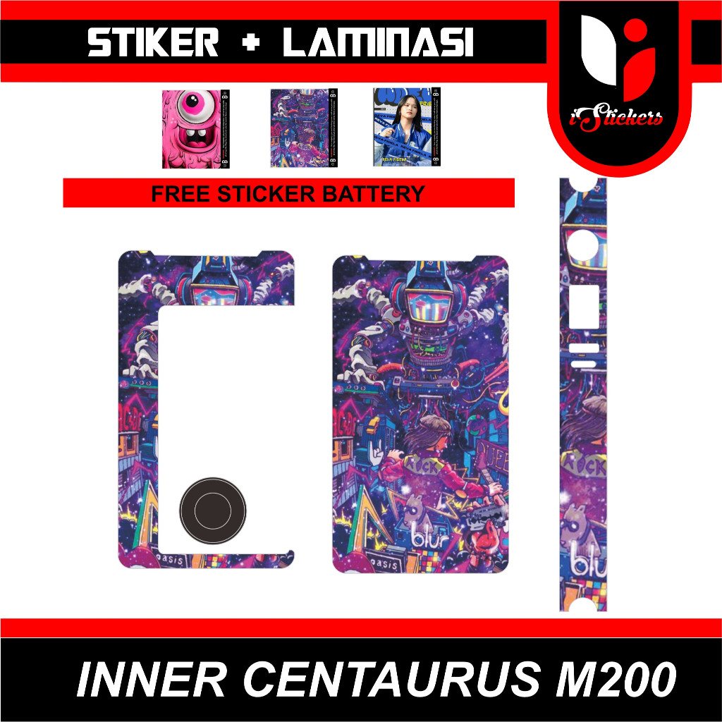 

*PromoTerjangkau* I Inner Centaurus M200 Garskin Wrap Stiker Premium / X Casing Case COD