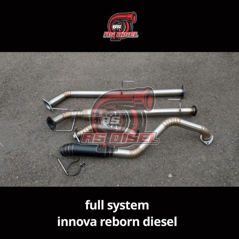 Knalpot Innova Reborn Diesel Full System