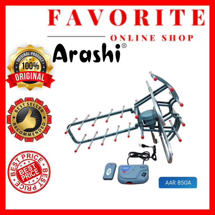 ANTENA ARASHI 850 A / ANTENA REMOTE ARASHI 850A TERBATAS