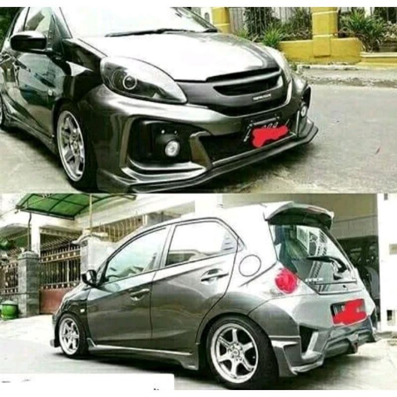 Bodykit Full Bumper Bemper Brio Rs Satya 2014 2015 2016 2017 2018 Epoxy