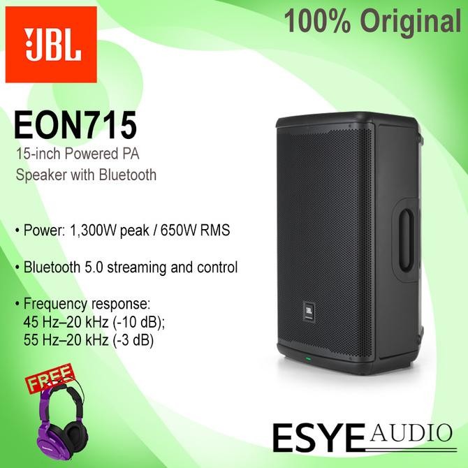 Sale Jbl Eon715 Speaker Pa Aktif 15 Inch Dengan Bluetooth