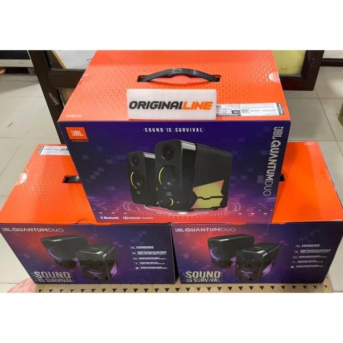Murah Speaker Pc Gaming / Rgb / Bluetooth Jbl Quantum Duo Speaker Gaming