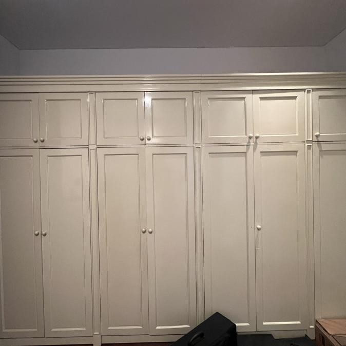 Lemari kamar bagus kayu furniture bekas perabot rumah bekas