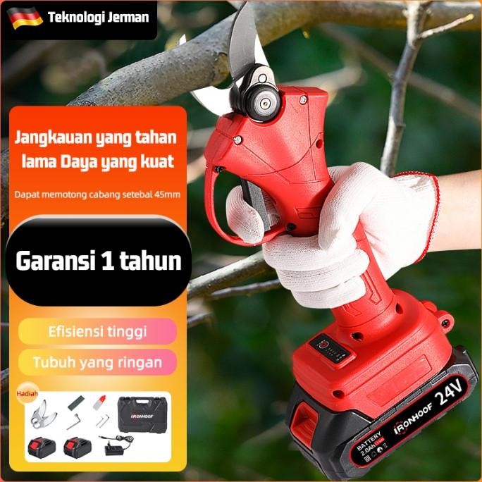 Electric Gunting Rumput Gunting Pohon Ranting Gunting Pangkas Listrik