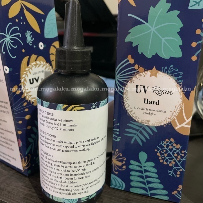 [200Gr] Uv Resin Bening Clear Solar Resin Clear Padico Craft Uv Glue