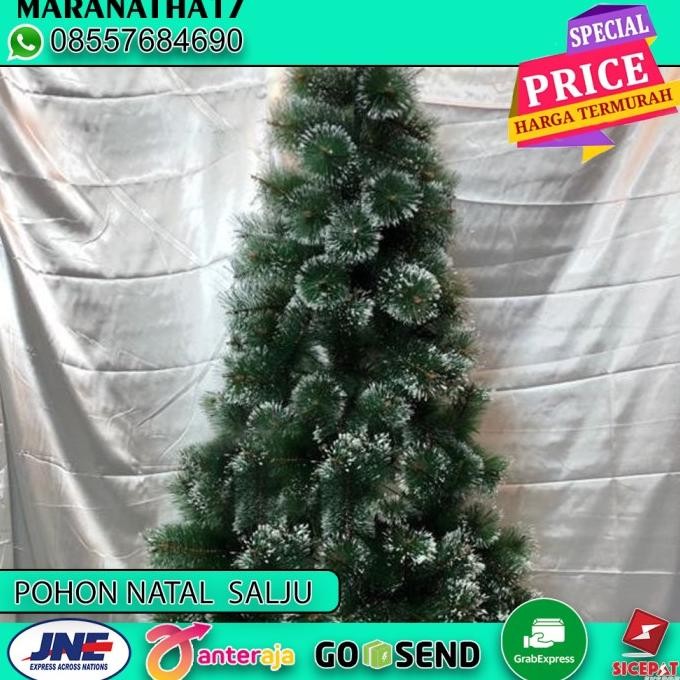 Pohon Natal pistil salju 150 cm