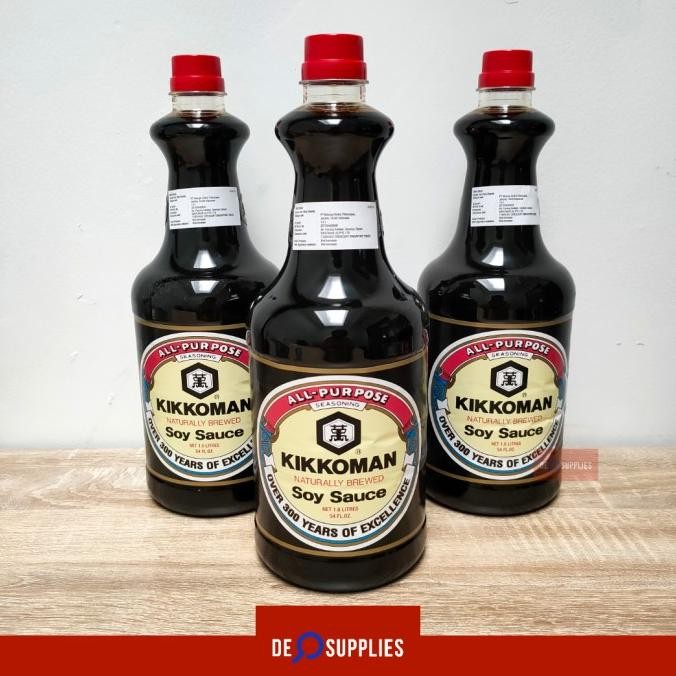 

Kikkoman Shoyu Premium Soy Sauce 1.6L - Kecap Asin Jepang Resto