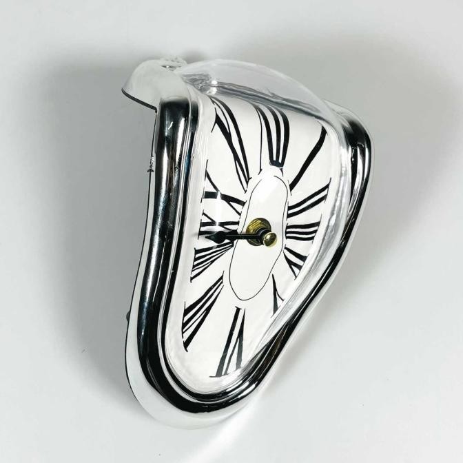 Jam Dinding Jam Meja Model Leleh Salvador Dali Melted Clock Surrealis Terlaris