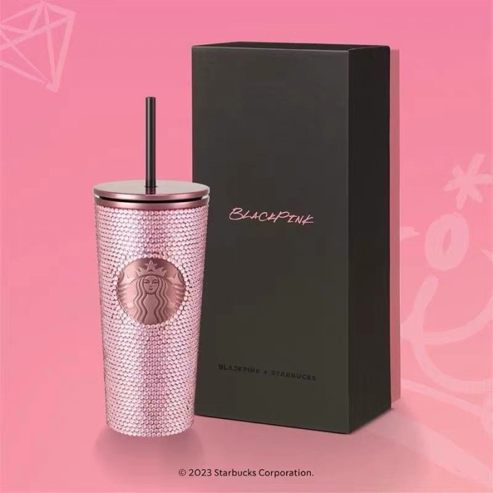Tumbler Starbucks X Blackpink Lisa rhinestone New