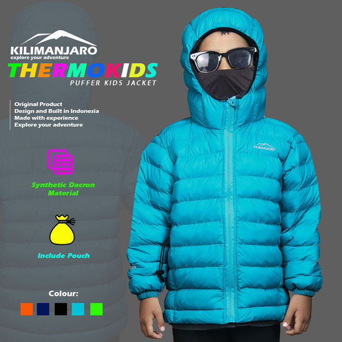 CHL JAKET GUNUNG ANAK KILIMANJARO THERMOKIDS - JAKET GUNUNG GELEMBUNG ANAK SGA