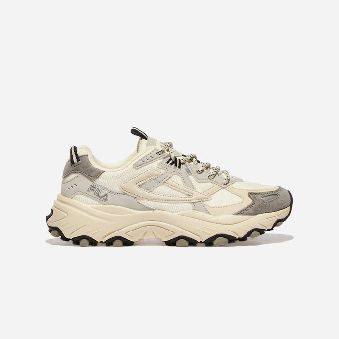 FILA Sepatu Pria Oakmont Evo - Beige/Beige/Grey