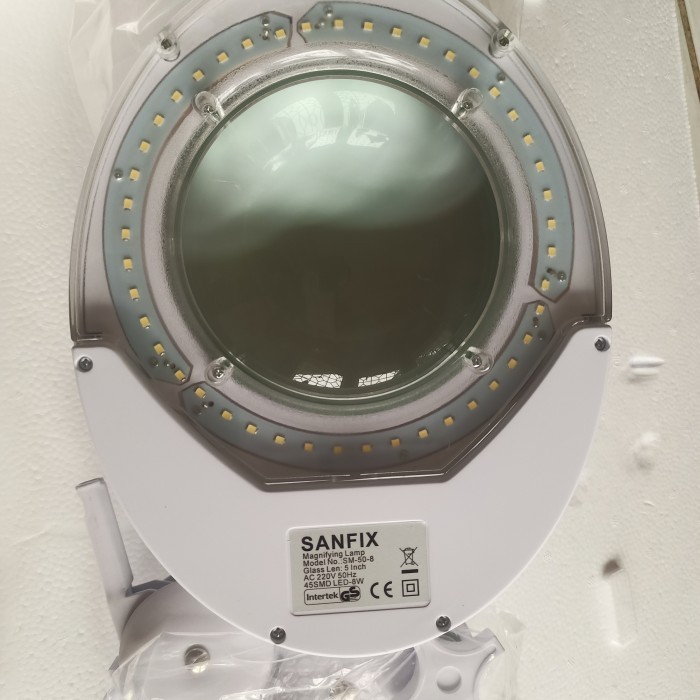 

Sanfix SM50-8 Magnifying Lamp 5 in 8 Diopter 8x Lampu Kaca Pembesar