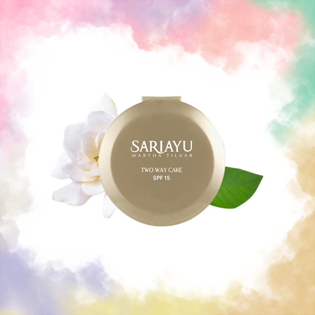 Sariayu Two Way Cake SPF 15 Refill Bedak Dwiguna