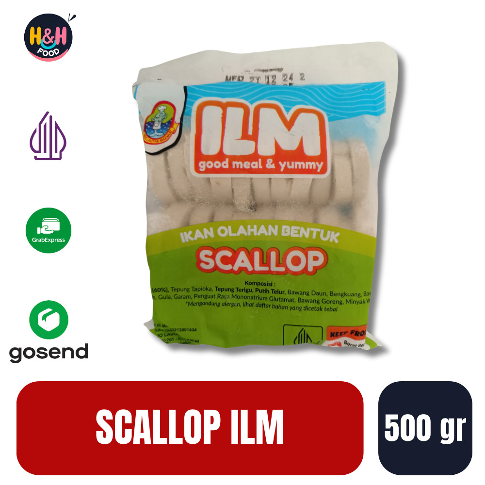 

Scallop ILM 500 gr / Tempura Ikan Olahan