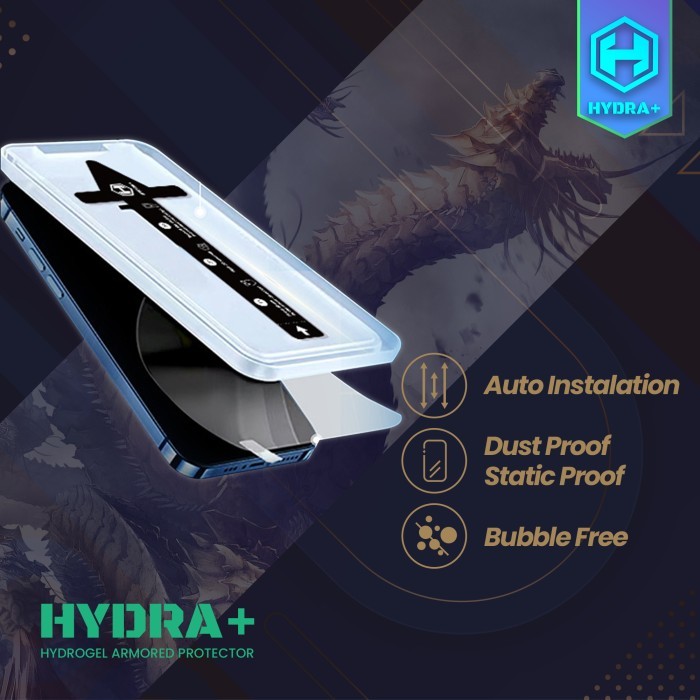

SALE TERLARIS SAMSUNG S24+ PLUS HYDRA+ TEMPERED GLASS ANTI SPY AUTO ALIGNMENT - ANTI GORES - FRAME