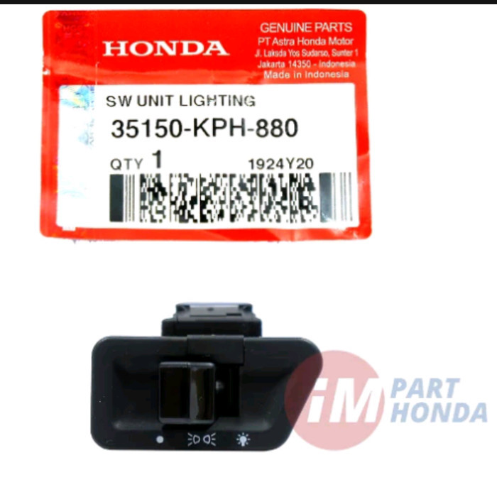 SAKLAR TOMBOL LAMPU DEPAN BEAT KARBU