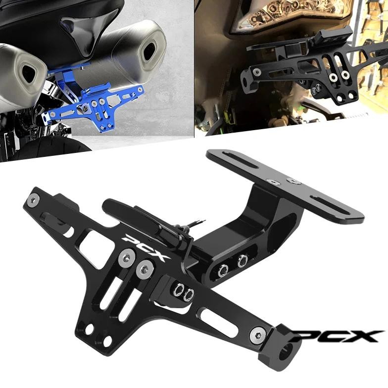 For Honda Pcx125 Pcx150 Pcx 125 150 Pcx 125 150 Motorcycle Adjustable Rear Tail Tidy License Plate H