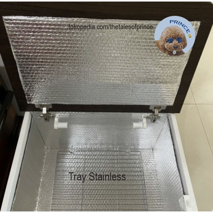 Tray Stainless untuk UV-C Box / Tatakan UV Box