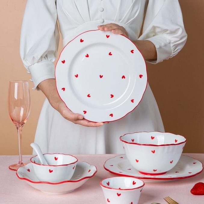 Set Peralatan Makan Keramik Set Peralatan Dapur Lucu
