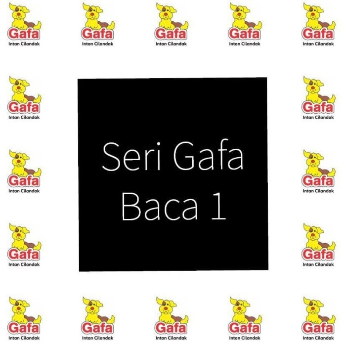 PROMO Paket Buku Seri Gafa Baca 1