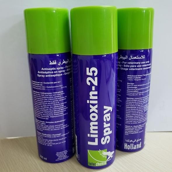 Limoxin-25 Spray -Antiseptik Hewan-