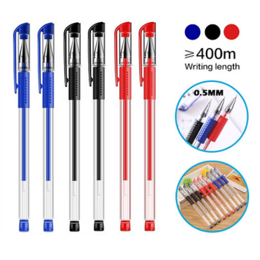

TERMURAH - Pena Gel 0.5 mm (hitam, biru, merah)
