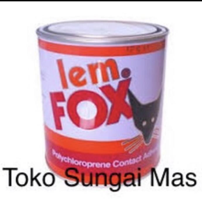 

Promo Lem fox merah 1kg (600ml) COD