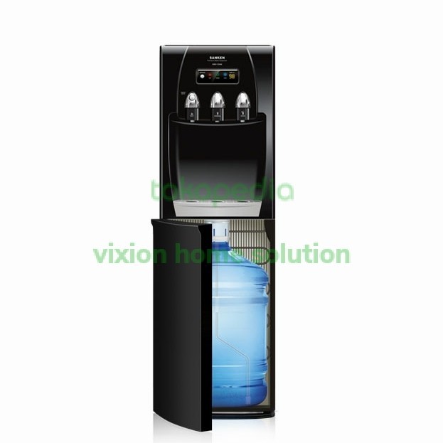 NETIVOT SANKEN C500E DISPENSER GALON BAWAH KOMPRESOR STAINLESS STEEL HWD-C500E
