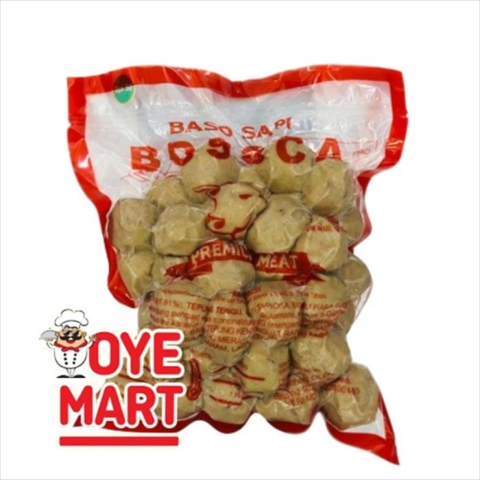 

BOSSCA BAKSO SUPER POLOS 500GR ISI 50/BASO SAPI/FROZEN FOOD