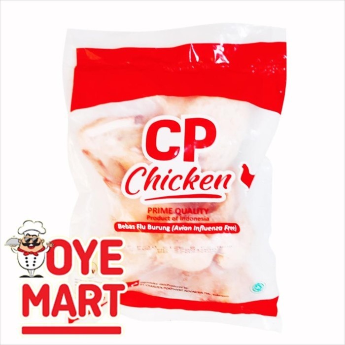 

CP CHICKEN AYAM UTUH POTONG (1 - 1,1 KG) / AYAM POTONG BEKU HALAL