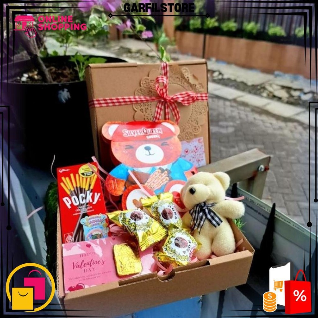 

Hampers Silverqueen Bear Hampers Love Silverqueen Beruang Chungkybar Bear Hampers Valentine Hampers Coklat Murah Hampers Pacar D Sale