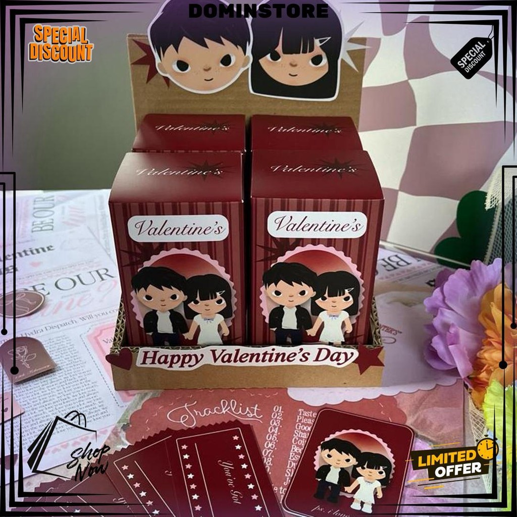 

Custom Template Blind Box/ Valentine Blind Box / Valentine Gift/ Hadiah Blind Box/ Diy Blind Box D Cod