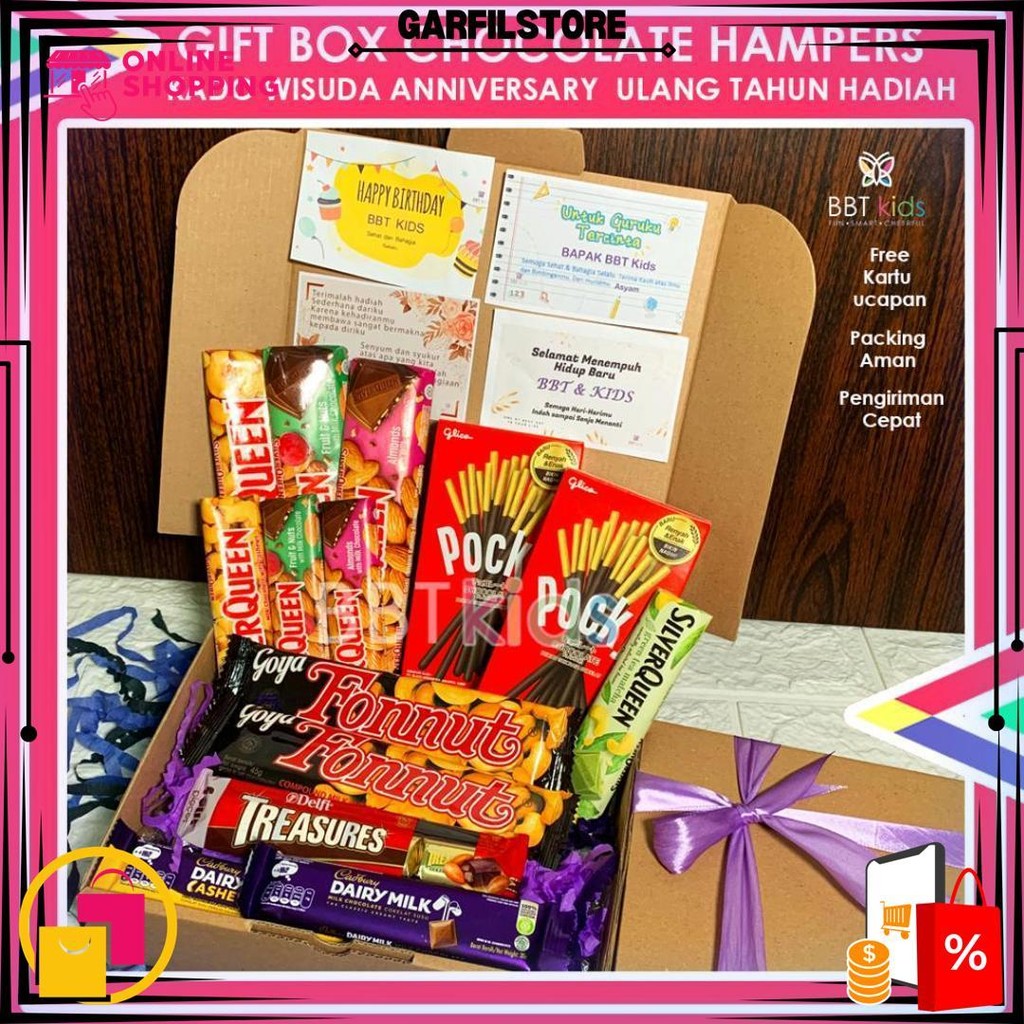 

Gift Box Chocolate Hampers Chocolate Kado Wisuda Cokelat Box Cokelat Untuk Graduation Anniversary Ulang Tahun Hadiah D Promo 2.2