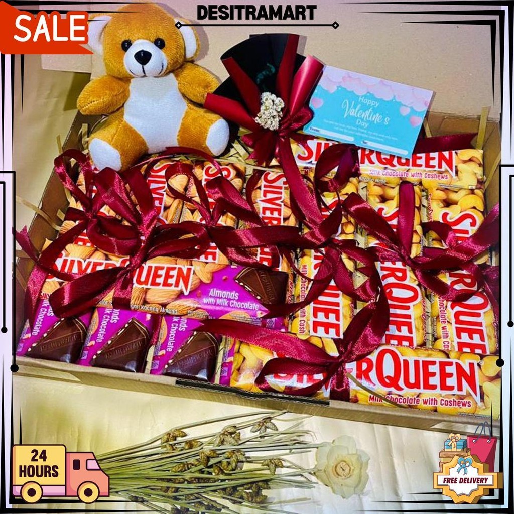 

Kado Coklat Silverqueen | Hampers Coklat | Hari Ibu | Hari Guru | Valentine | Ultah | Anniversari | Pacar | Bestie | Coklat Murah Hemat | Gift Coklat | Hampers Coklat D Promo Puncak