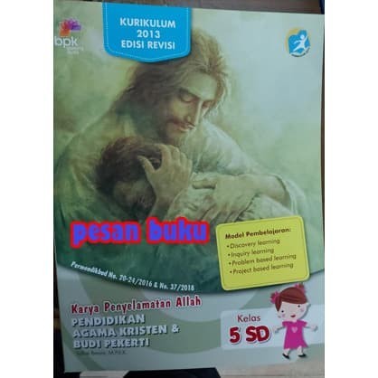 

FLASH SALE BUKU PENDIDIKAN AGAMA KRISTEN BUDI PEKERTI BPK GUNUNG MULIA SD KELAS 5