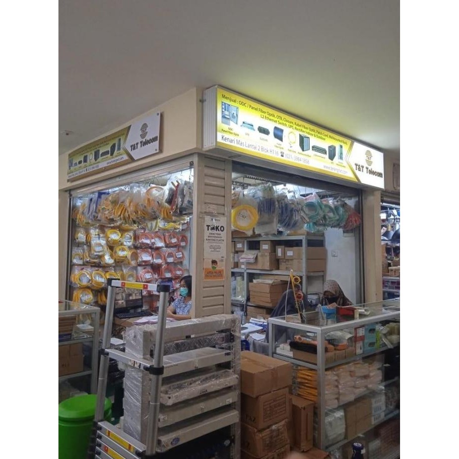 LS ODF OTB RACK 12 CORE SC UPC FIBER OPTIK