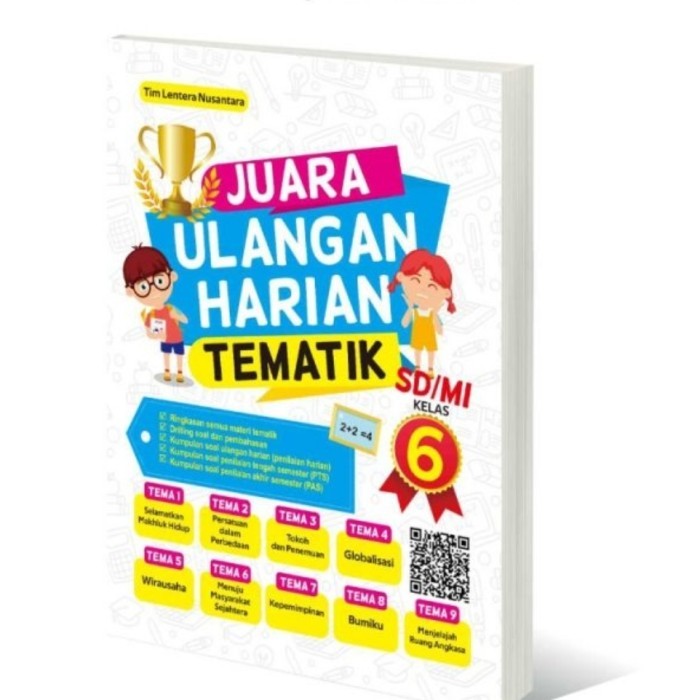 

FREE ONGKIR Buku tematik kelas 6 sd Juara Ulangan tema 123456789 kls 6 semester 12