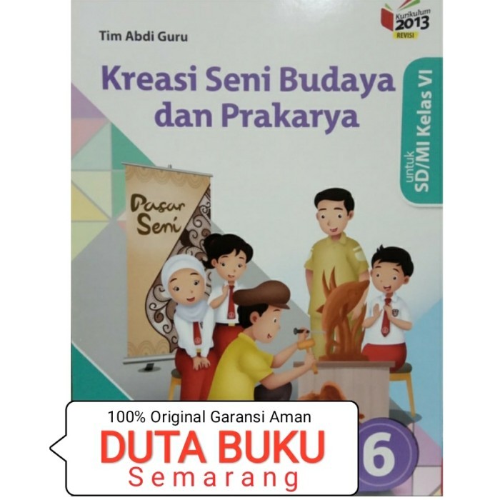 

OBRAL buku Kreasi Seni Budaya dan Prakarya SD kelas 6 Erlangga kls VI sd