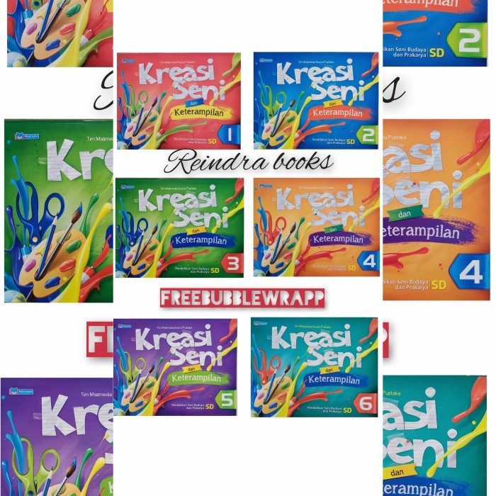

READY STOK Buku Kreasi Seni dan Keterampilan SD/MI kelas 1-6 K13 revisi