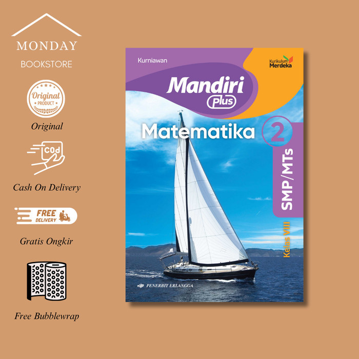 

READY STOK MANDIRI PLUS MATEMATIKA SMP/MTS KLS.8/KM by PENERBIT ERLANGGA