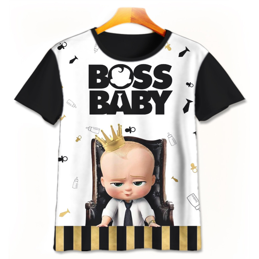 Kaos Anak Baby Boss Baju Kartun Game Baju 3D BabyBoss-3-designWD Untuk Usia 1-12 Tahun Sugoi Store