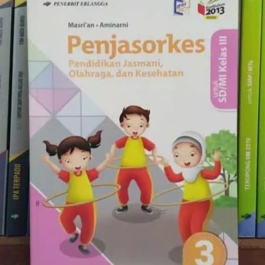 

DISKON Ori !! buku teks siswa penjasorkes k13 erlangga kelas 3