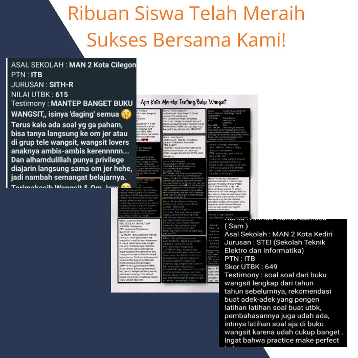 

OBRAL Buku Wangsit Penalaran Matematika Pengetahuan Kuantitatif UTBK SNBT