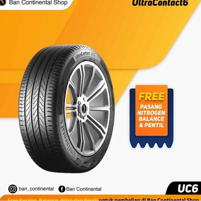 Ban Continental UC6 205/50 17 Ban Mobil R17 ( 2022 )