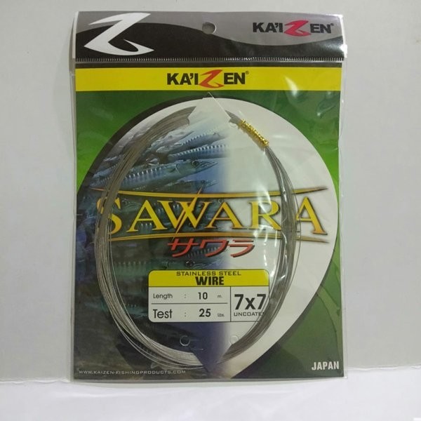 AJR99 KAWAT NEKLIN KAIZEN SAWARA 7X7 STAINLESS STEEL WIRE PILIH UKURAN